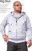 Mivaro Herren Sweatjacke mit Kapuze große Größen bis 5XL Produktbild-Vorschau 7