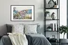 MuchoWow® Gerahmtes Poster Schmetterling - Blumen - Produktbild-Vorschau 2