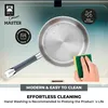 BRA Master | Set di 3 padelle in acciaio inossidabile senza Anteprima dell’immagine prodotto 7