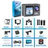 Senzo Akční Kamera 5K - 50MP - 60FPS - WiFi - Podvodní Náhled obrázku produktu 10
