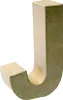 KNORR PRANDELL Papp-Buchstabe 3D J 17 x 11 x 55 cm Pappe Produktbild-Vorschau 1