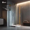 Seitliche Duschdichtung 200 cm, für Glas 6-8 mm, schwarz Produktbild-Vorschau 10