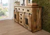 MASSIVMOEBEL24 | Buffet 150x45 Manguier laqué Bois naturel Voir les images du produit 6