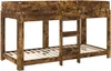vidaXL Etagenbett für Kinder Räuchereiche 100 x 200 cm Produktbild-Vorschau 4