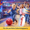 Friendly Fox 12 Bowling Einladungen, Einladungskarten zum Produktbild-Vorschau 2