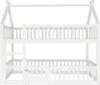 MODFU Lit Superposé 90x200 Pour Enfant - Lit Simple Avec Voir les images du produit 5