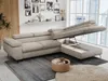 Ecksofa Sofa Beige, Wohnlandschaft L-Form mit Produktbild-Vorschau 3