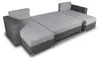 Wohnlandschaft mit Schlaffunktion Beno - U-Form Couch, Produktbild-Vorschau 3