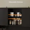 BEALIFE Küchenhochschrank 107x40x172 cm mit Steckdose & Produktbild-Vorschau 4