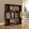 vidaXL Bücherregal/Raumteiler Räuchereiche 80x24x96 cm Produktbild-Vorschau 3