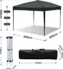 Hengda gazebo pieghevole 3 x 3 m gazebo pieghevole da Anteprima dell’immagine prodotto 2