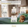 Lavea® Bettwäsche 220x240 cm, 3-teilig, 1 Bettbezug 220x240 Produktbild-Vorschau 5