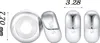 Charms Stopper 925 Sterling Silber mit Gummi Clip Spacer Produktbild-Vorschau 4
