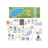 Playtive Holz Puppenhaus 54-teilig ca. B 64 x H 80 x T 31 Produktbild-Vorschau 11