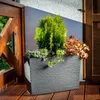 KADAX Blumenkasten aus Kunststoff "Sorbo", Blumentopf mit Produktbild-Vorschau 2