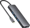 HUB USB-C HDMI Adapter 4k USB 3.0 PD Stromversorgung 60W Produktbild-Vorschau 1
