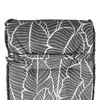Housse pour fauteuil à haut dossier - BLÄTTER en gris Voir les images du produit 3