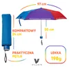 Villkin dziecięcy parasol tęczowy z paskami odblaskowymi – Podgląd zdjęcia produktu 2