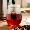 Vilde | Teetasse mit Teesieb und Deckel - 530 ml - Aus Glas Produktbild-Vorschau 2
