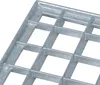 vidaXL Grille argent 60 x 40 x 2 cm Acier galvanisé à chaud Voir les images du produit 6