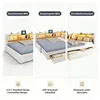 Flieks slaapbank 90x200 cm met uitschuifbaar bed, beklede Productafbeelding-voorbeeld 7