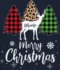 Merry Christmas Mama Rentier Kariert - Weihnachten Produktbild-Vorschau 3