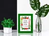 MG Design rám na fotografie 13 x 18 cm - zelená farba, z Náhľad obrázku produktu 2
