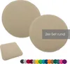 heimtexland ® Sitzkissen Set Filz Stuhlkissen Stuhlauflage Produktbild-Vorschau 1