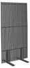 Decoratieve tuinscreen, antraciet, 80 x 150 cm, open Productafbeelding-voorbeeld 1