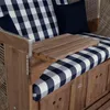 Strandkorb Greenline135+,743 PE antique white, Akazie100%, Produktbild-Vorschau 8
