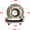 Kit cilindro 50cc per scooter 4T GY6 139QMB Junak Zipp Anteprima dell’immagine prodotto 2
