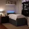 A bedroom scene at night with a bed, nightstand, and window. Produktbild-Vorschau