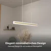 LUMIÈRE Design Hanglamp 'Kalea' 150cm Houtlook LED dimbaar Productafbeelding-voorbeeld 6