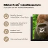 KitchenYeah© Herdabdeckplatte Nahaufnahme des Gesichts Produktbild-Vorschau 6
