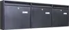 Burg-Wächter Briefkastenanlage 3-fach schwarz 108x32x10cm, Produktbild-Vorschau 1