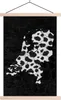 MuchoWow® Textilposter Karte - Niederlande - Pantherdruck Produktbild-Vorschau 1