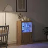 vidaXL Komoda LED, 60,5 x 37 x 100 cm, płyta wiórowa, Podgląd zdjęcia produktu 5