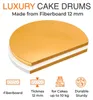 Cake Board Base Gold 34 cm 1,2 cm Cake Drum Dick Luxe Produktbild-Vorschau 12