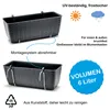 BigDean 4er Set Blumenkästen für Balkon-Geländer - Produktbild-Vorschau 3