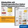 Exquisit Side-by-Side Kühlschrank, 513 Liter, NoFrost, Produktbild-Vorschau 2