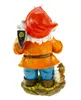 Gartenzwerg mit Axt und Eichhörnchen 28 cm Gnom Figur Produktbild-Vorschau 4