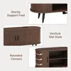 TV-kast BEALIFE, 145x40x55 cm, met 2 kleppen | Dressoir Productafbeelding-voorbeeld 5