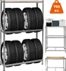 Portapneumatici TYRE, 120x40x180cm, max. 795kg, Anteprima dell’immagine prodotto 7