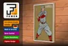 Holzschild Retro 20x30cm Cornell Baseball Schlagmann Produktbild-Vorschau 4
