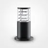 Stojací lampa, vchodová, černá, IP54, patice E27, V 25cm Náhled obrázku produktu 2