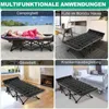 Meulbaty Camping Bett klappbar 400 kg belastbar Gästebett Produktbild-Vorschau 3