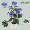 Lacers SMARAGDLINE künstliches Hortensien 2er Set blau - Produktbild-Vorschau 1