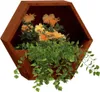 vidaXL Wand-Pflanzkübel 2 Stk. Rostig Cortenstahl 30x10x25 Produktbild-Vorschau 3