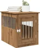 Vidaxxl Hundebox 55x75x65 cm aus handgefertigtem Holz, Produktbild-Vorschau 1