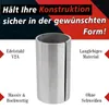 PRIOstahl Rohrverbinder, Edelstahl V2A, Ø 42 4mm, für Produktbild-Vorschau 4